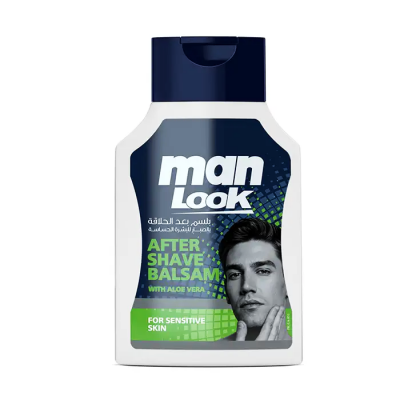MAN LOOK AFTER SHAVE BALSAM WITH ALOE VERA FOR SENSITIVE SKIN 125 GM